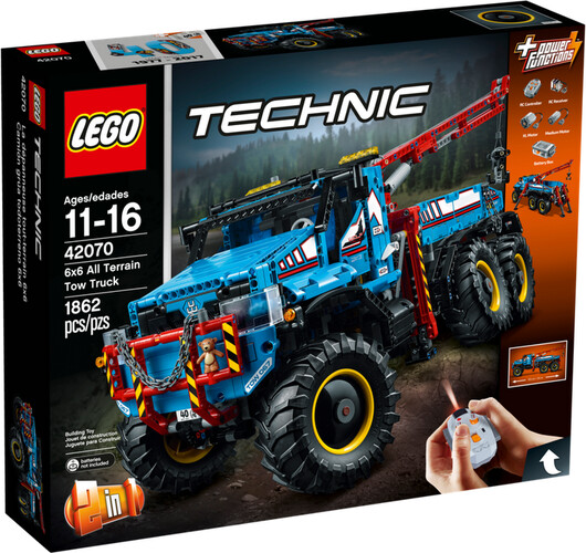 LEGO LEGO 42070 Technic La dépanneuse tout-terrain 6x6 673419267540
