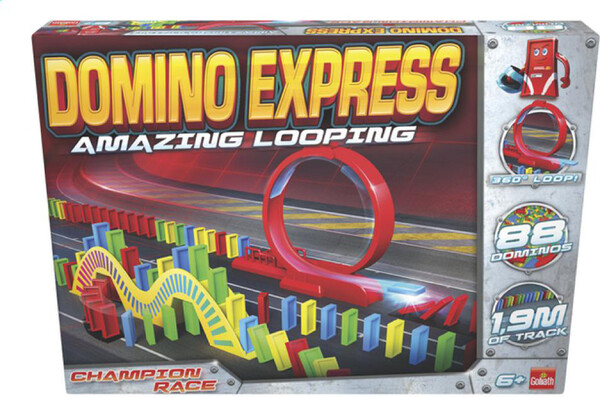 Goliath Domino Rally Express grande boucle (Amazing Looping) 88pc 8711808810075
