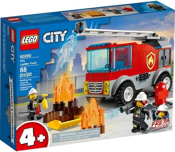 LEGO LEGO 60280 Le camion des pompiers avec échelle 673419338530