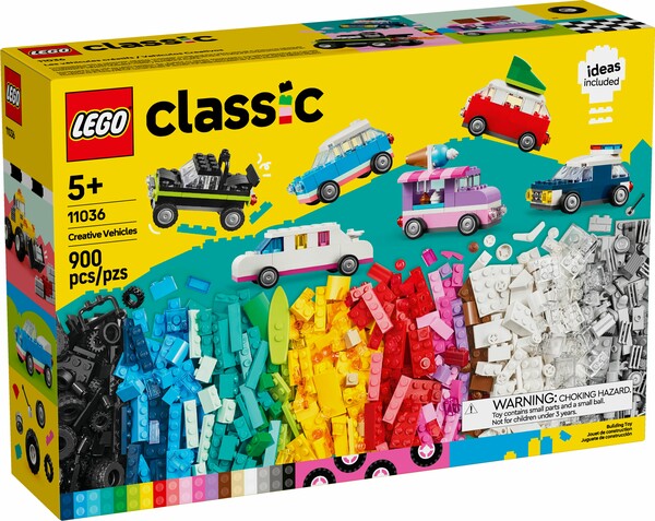 LEGO LEGO 11036 Les véhicules créatifs 673419388184
