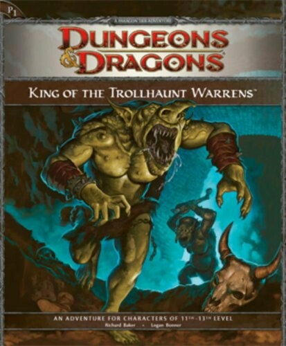 Wizards of the Coast DnD 4e (en) p1 king of the trollhaunt warrens (D&D) 9780786949281