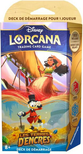 Lorcana Disney Lorcana (FR) Into the inklands - Starter Deck Moana X Scrooge Mcduck(Picsou) 4050368982803