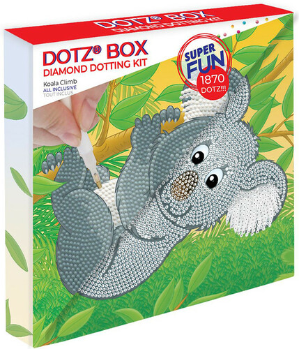 Diamond Dotz Broderie Diamant - ascension du koala Dotz Box 4895225918812