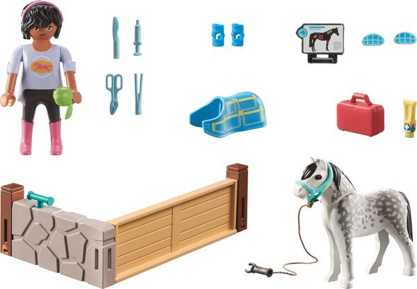 Playmobil Playmobil 71497 Therapeute et cheval 4008789714978