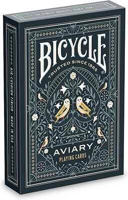Bicycle Cartes à jouer aviary 073854093634