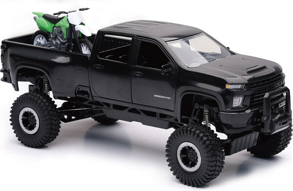 New-Ray Toys New Ray - Pick up Hors-route Chevy avec motocross 093577375961