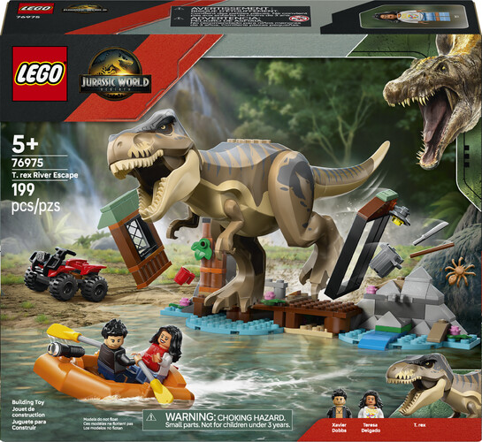 LEGO LEGO 76975 Le T. rex et l’évasion sur la rivière 673419409469