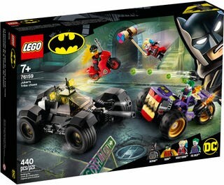 LEGO LEGO 76159 La poursuite du Joker en moto à 3 roues 673419320498