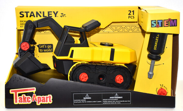 Stanley Jr. Stanley Jr - Take a Part Excavateur 878834004354