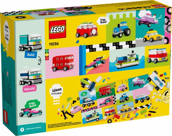 LEGO LEGO 11036 Les véhicules créatifs 673419388184