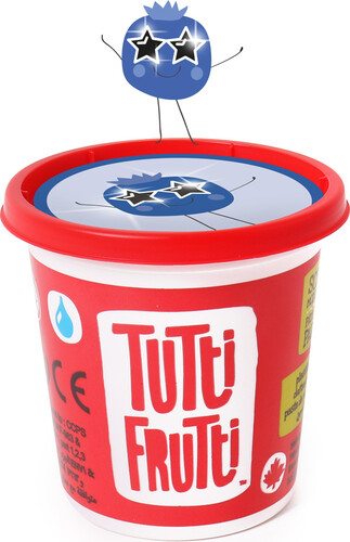 Tutti Frutti Pâte à modeler 100g scintillant bleuet (fr/en) 061404128790