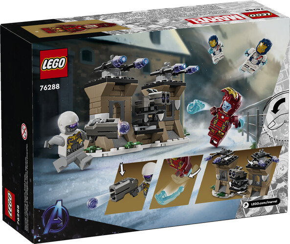 LEGO LEGO 76288 Iron Man et l’Iron Legion contre le soldat de l’Hydrar 673419390958