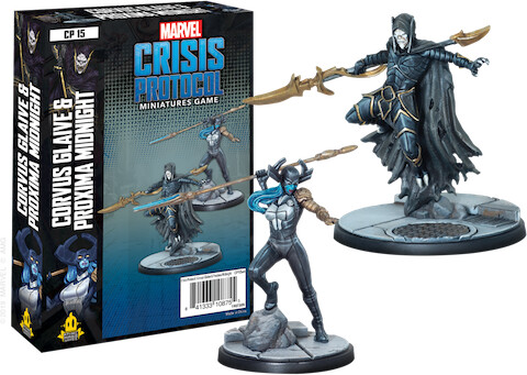 Atomic Mass Games Marvel Crisis Protocol (en) ext Corvus Glaive and Proxima Midnight 841333108755