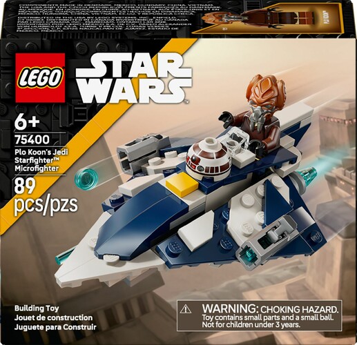 LEGO LEGO 75400 Microfighter Chasseur Jedi de Plo Koon 673419405997