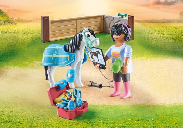 Playmobil Playmobil 71497 Therapeute et cheval 4008789714978