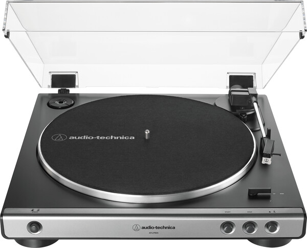 Audio Technica Table Tournante AT-LP60X-GM Grise automatique Belt-Drive 4961310147167