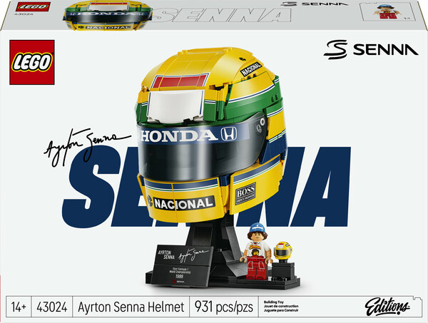 LEGO LEGO 43024 Editions Le casque d’Ayrton Senna 673419425407
