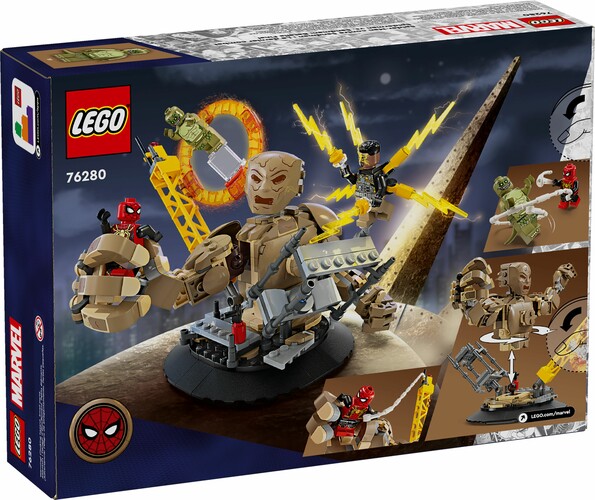 LEGO LEGO 76280 Spider-Man vs. Sandman: Final Battle 673419390897