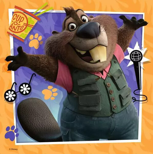 Ravensburger casse-tête Casse-tête 49x3 Disney Zootopie 4005555043690