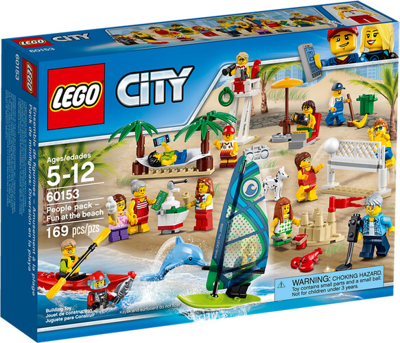 LEGO LEGO 60153 City Ensemble de figurines amusement à la plage 673419264310