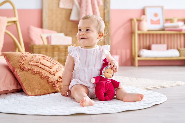 Corolle Corolle mon doudou (20cm) - Babidoux rose grenadine 4062013060064