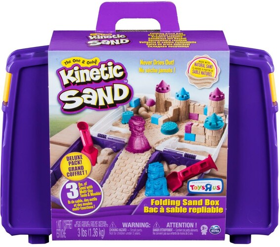 Acheter Kinetic Sand Bac à sable repliable (sable cinétique) - Joubec  acheter jouets et jeux au Québec et Canada - Achat en ligne