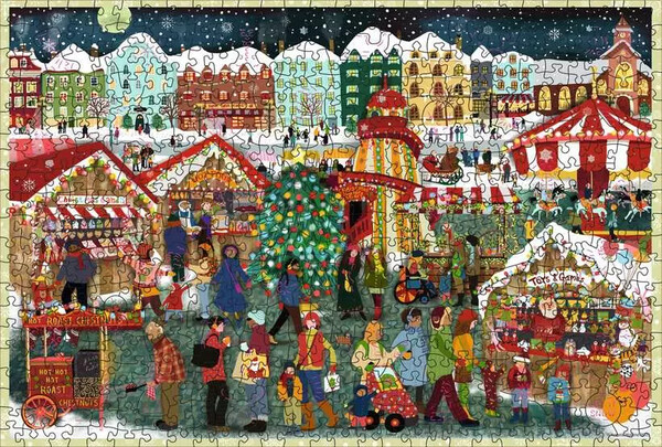 Ravensburger casse-tête Casse-tête 500 Pièces en bois - Christmas 4005555015390