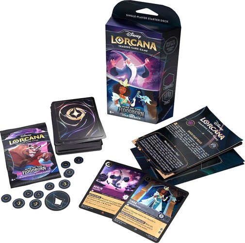Lorcana Disney Lorcana (EN) Rise of the floodborn - Starter Deck Merlin X Tiana 4050368982391