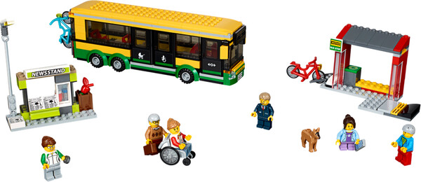 LEGO LEGO 60154 City La gare d'autobus 673419264327