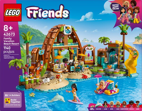 LEGO LEGO 42673 Vacances à l’hôtel de la plage 673419404655