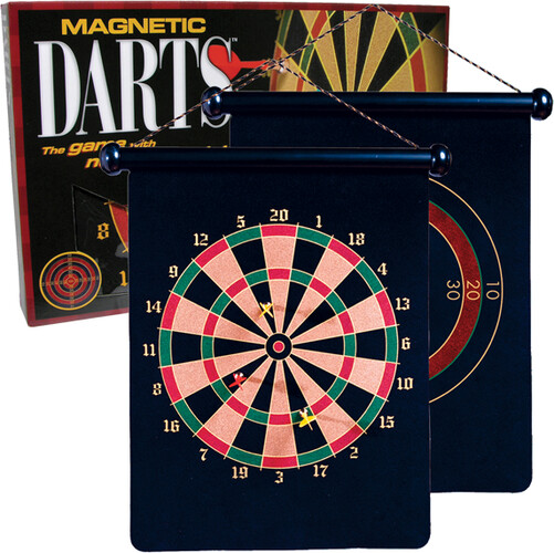 Family Games Jeu de dards/fléchettes magnétiques original 086453006486