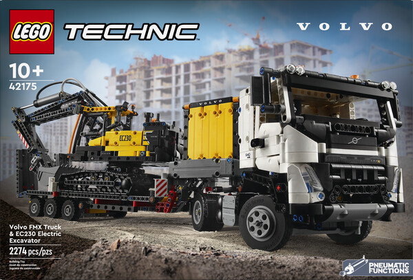 LEGO LEGO 42175 Volvo FMX Truck & EC230 Electric Excavator 673419389174