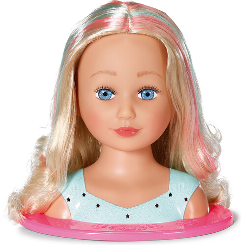 Zapf Creation Baby Born - tête à coiffer 30 accessoires 4001167540381