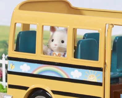 Calico Critters Calico Critters Autobus scolaire sans animaux 020373315419