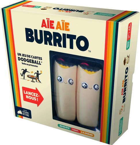 Exploding Kittens Aïe Aïe burrito (fr) (Throw throw burrito) 852131006877