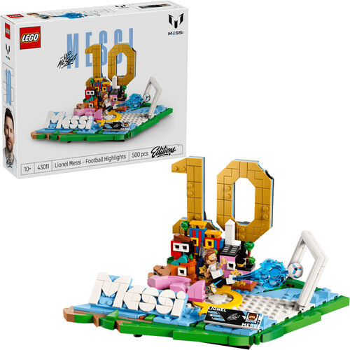 LEGO LEGO 43011 Editions - Lionel Messi – Temps forts du soccer 673419425285