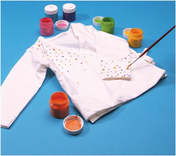 SES creative Peinture textile moderne, 6x50ml (fr/en) 8710341003319