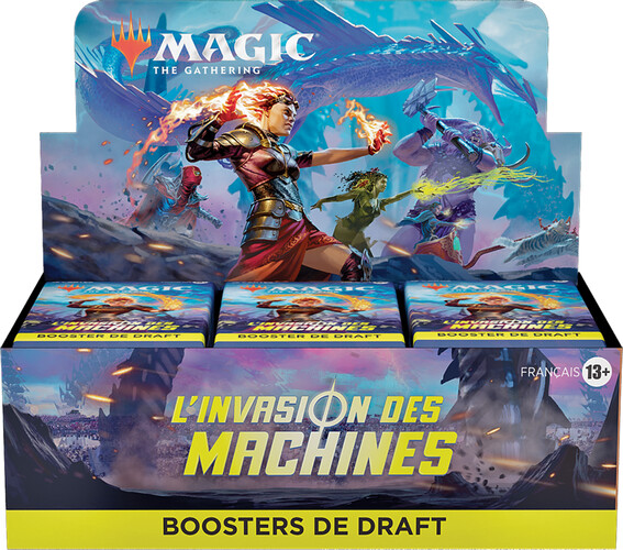 Wizards of the Coast MTG March of the Machine Draft Booster (français) 5010994195540