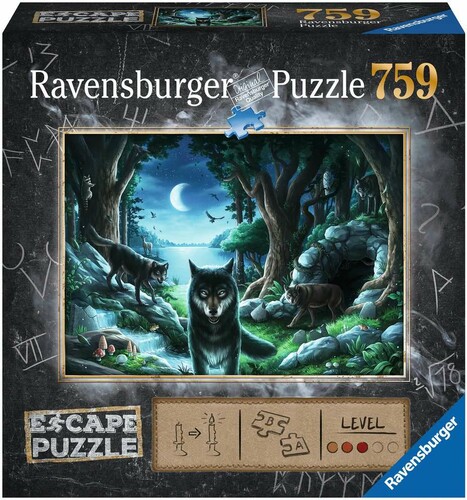 Ravensburger Casse-tête 759 Escape Puzzles Histoire de loups, évasion 4005556164349