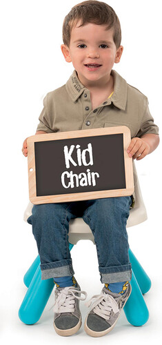 Smoby Chaise pour enfant bleue (110lbs max) 