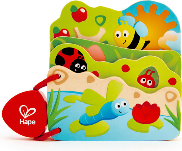 Hape Livre bois bébé - les insectes 6943478020290