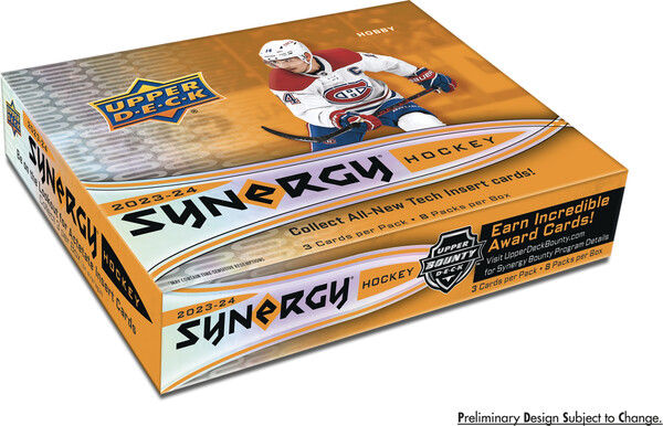 Upper Deck Upper Deck Synergy 23/24 Hobby Booster Box 053334157520