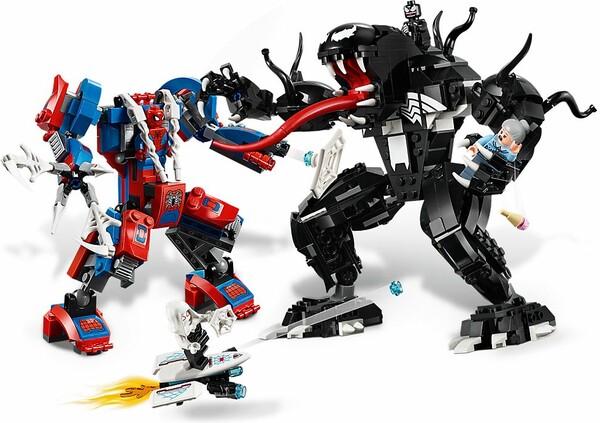 LEGO LEGO 76115 Super-héros Spider Mech vs. Venom, Spider-Man 673419302913