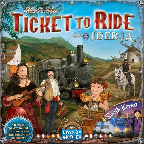 Days of Wonder Ticket to ride: map #8 - iberia & south korea 824968201381