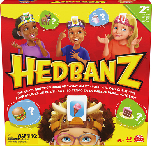 Spin Master Hedbanz (fr/en) 778988500415