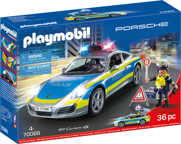 Playmobil Playmobil 70066 Porsche 911 Carrera 4S Police 4008789700667