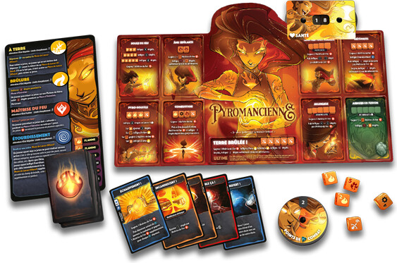 Lucky Duck Games Dice Throne (fr) Saison 1 - 03 Pyromancienne contre Voleur de l'ombre 787790587996