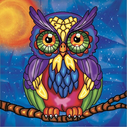 Jacarou Broderie diamant Howie le Hibou / Owl 036336331112