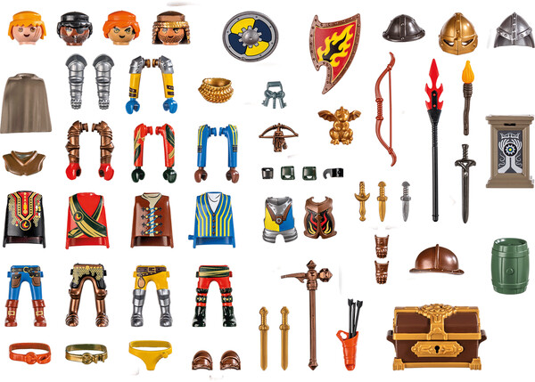 Playmobil Playmobil 71487 My Figures Chevaliers Novelmore 4008789714879