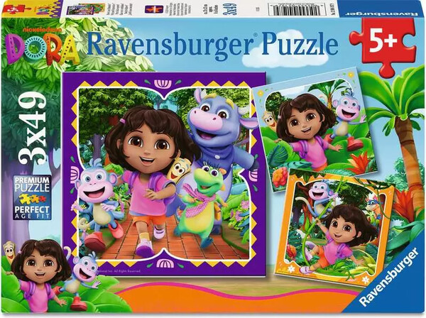 Ravensburger casse-tête Casse-tête 49x3 Dora 4005555041979
